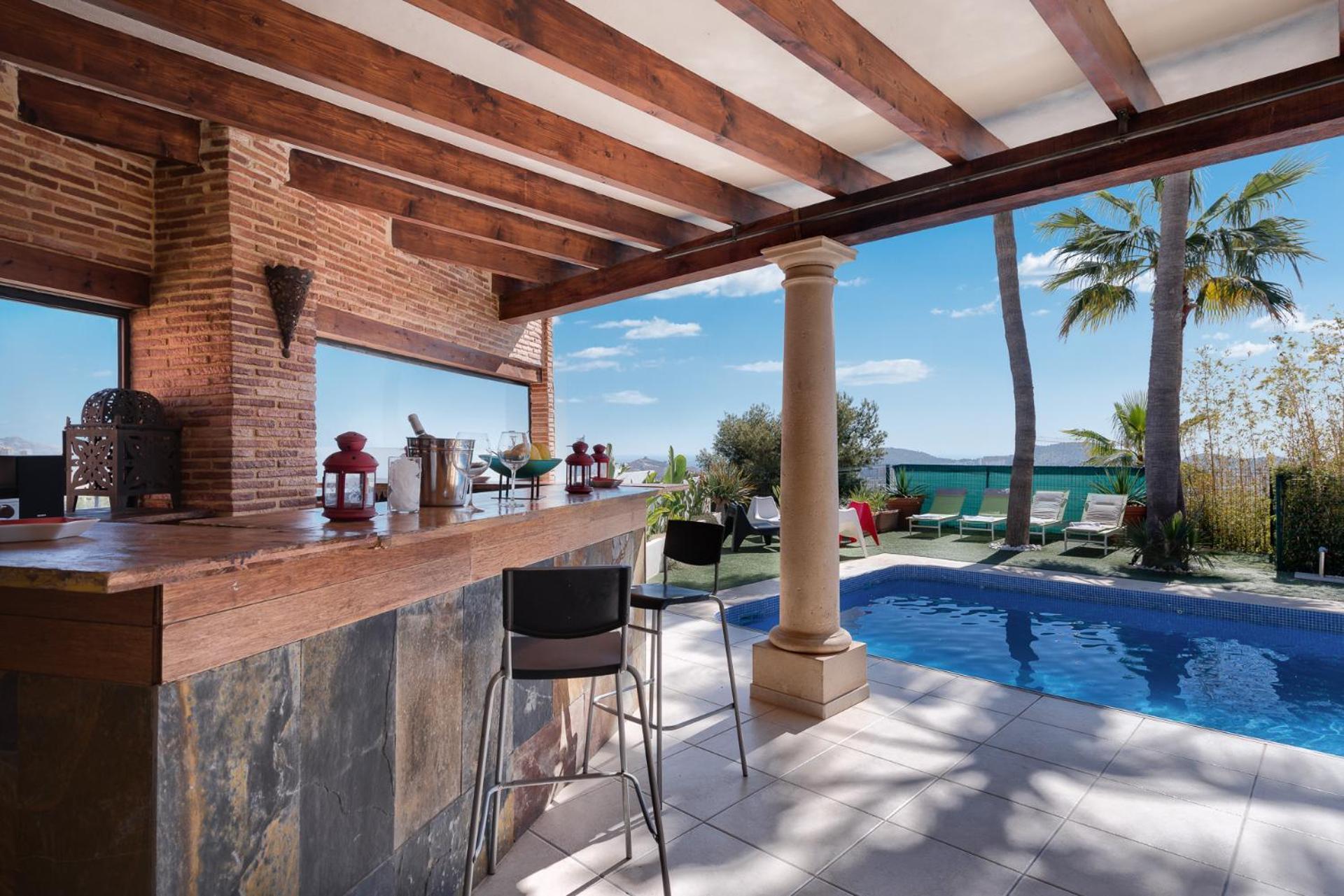 Villa Sol Y Mar Cala de Finestrat Exteriér fotografie